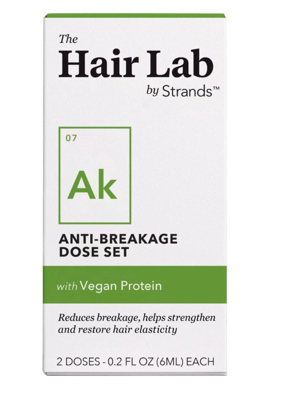 The Hair Lab Anti-Breakage Shampoo & Conditioner Dose Set, 2 x 0.2 fl oz